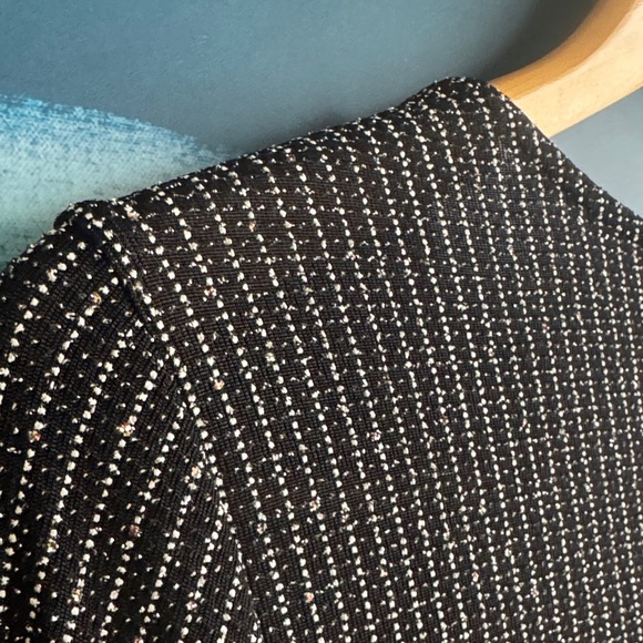 KRISA surplice ruched skirt dress in glam - Picture 8 of 12